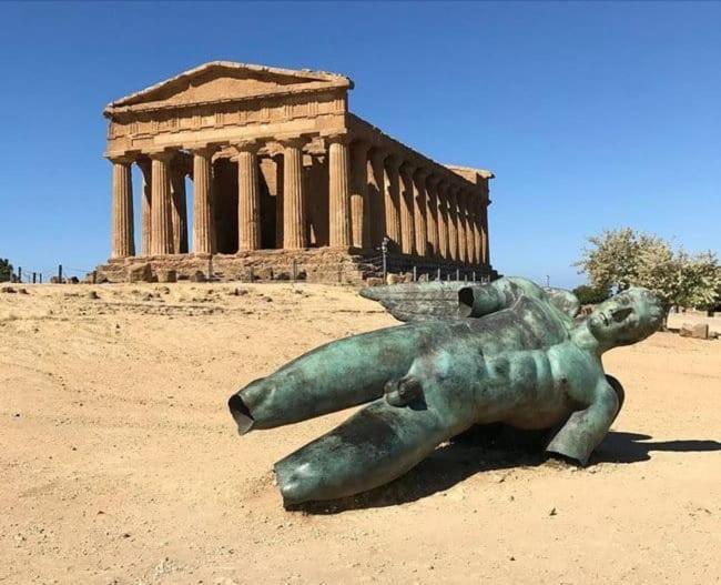 Vista Mare Bed and Breakfast Agrigento Esterno foto